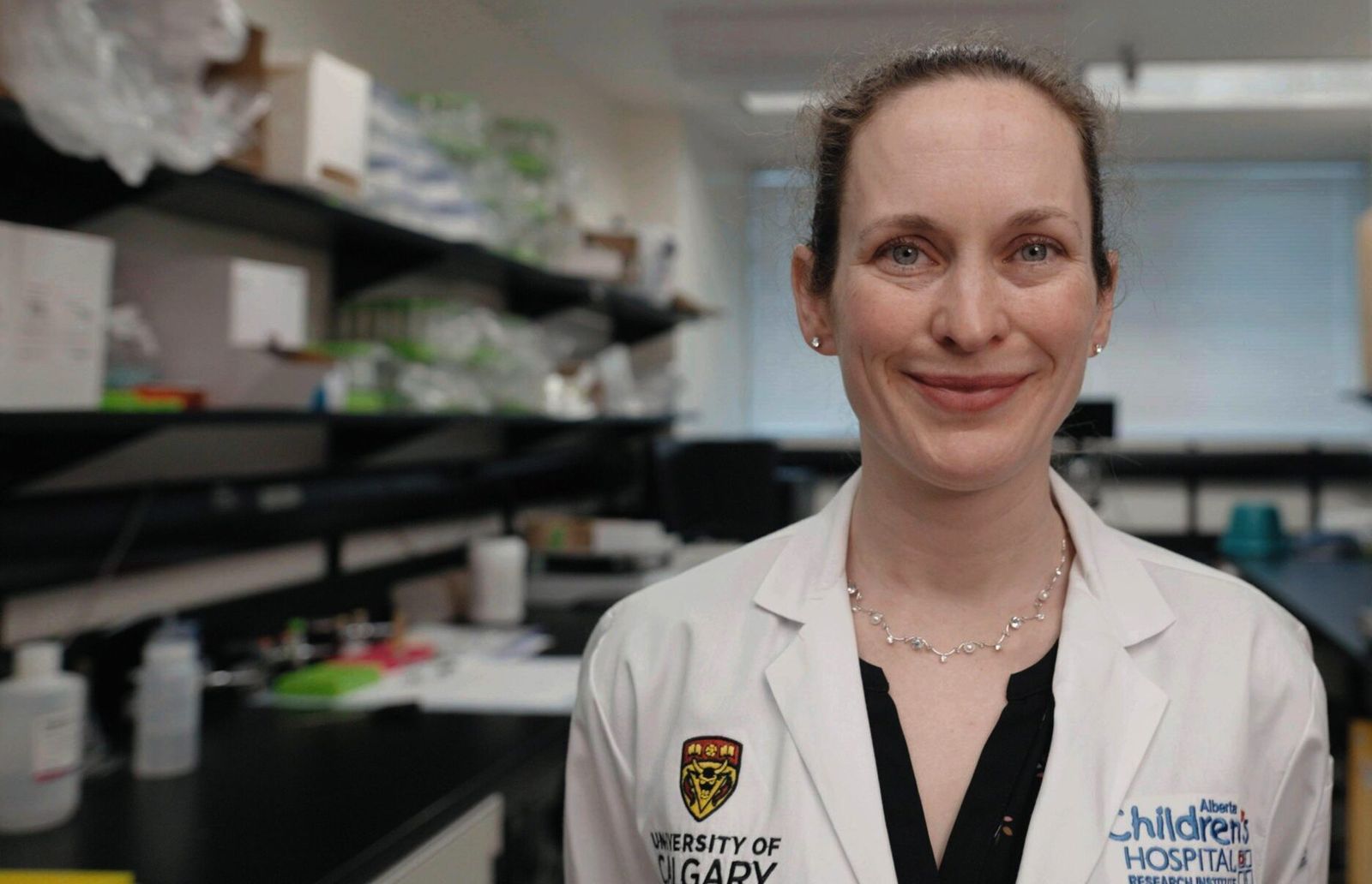 Dr. Catherine Lebel developed an app-based treatment for postpartum mental illness.